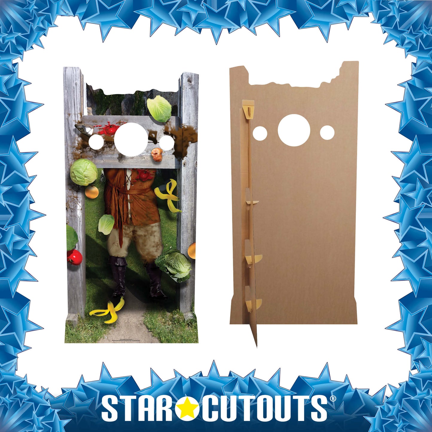 Medieval Stocks Stand In Cardboard Cutout - mycardboardcutout