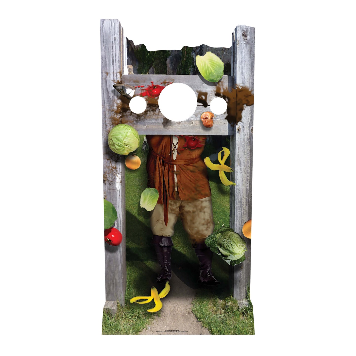 Medieval Stocks Stand In Cardboard Cutout - mycardboardcutout