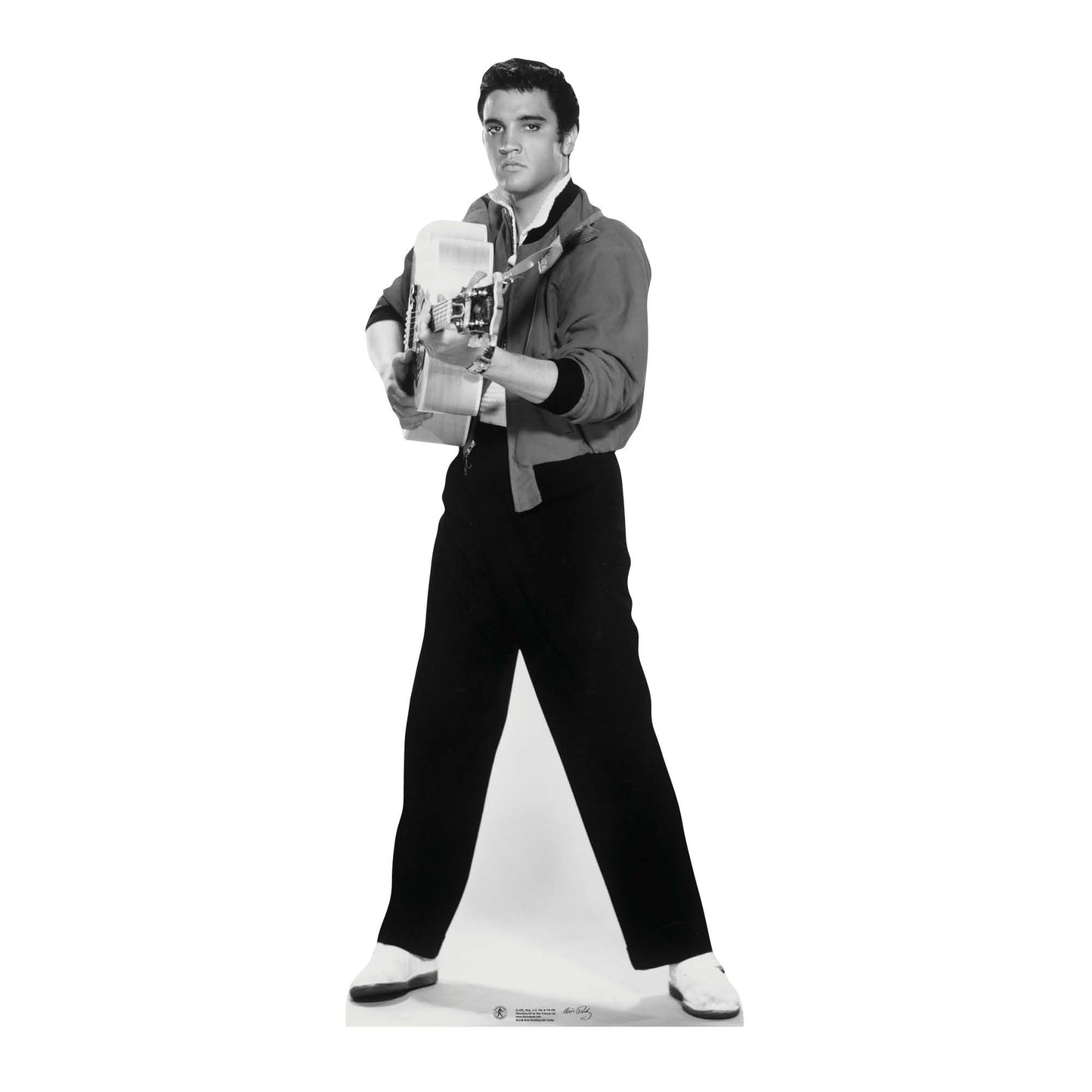Elvis Shooting with Guitar Pose Cardboard Cutout - mycardboardcutout