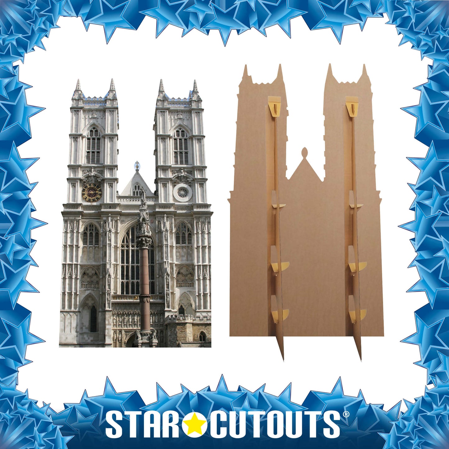 Westminster Abbey Cardboard Cutout