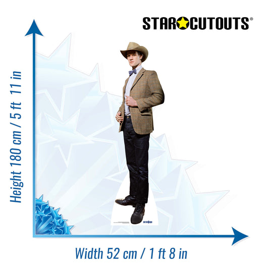 The 11th Doctor Matt Smith Stetson Cardboard Cutout - mycardboardcutout