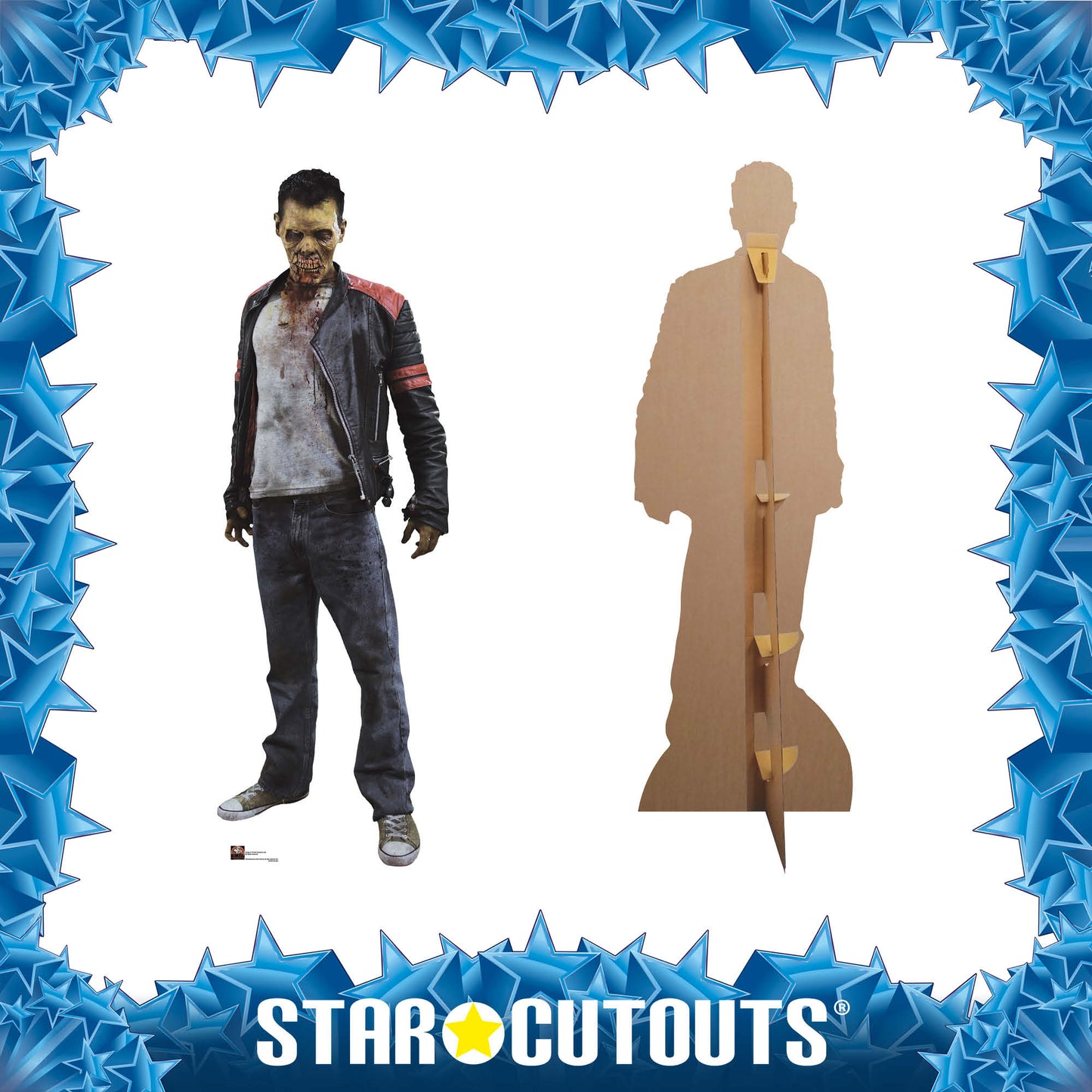 The Biter Zombie Cardboard Cutout Lifesize - mycardboardcutout