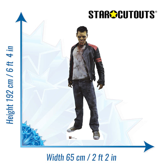 The Biter Zombie Cardboard Cutout Lifesize - mycardboardcutout