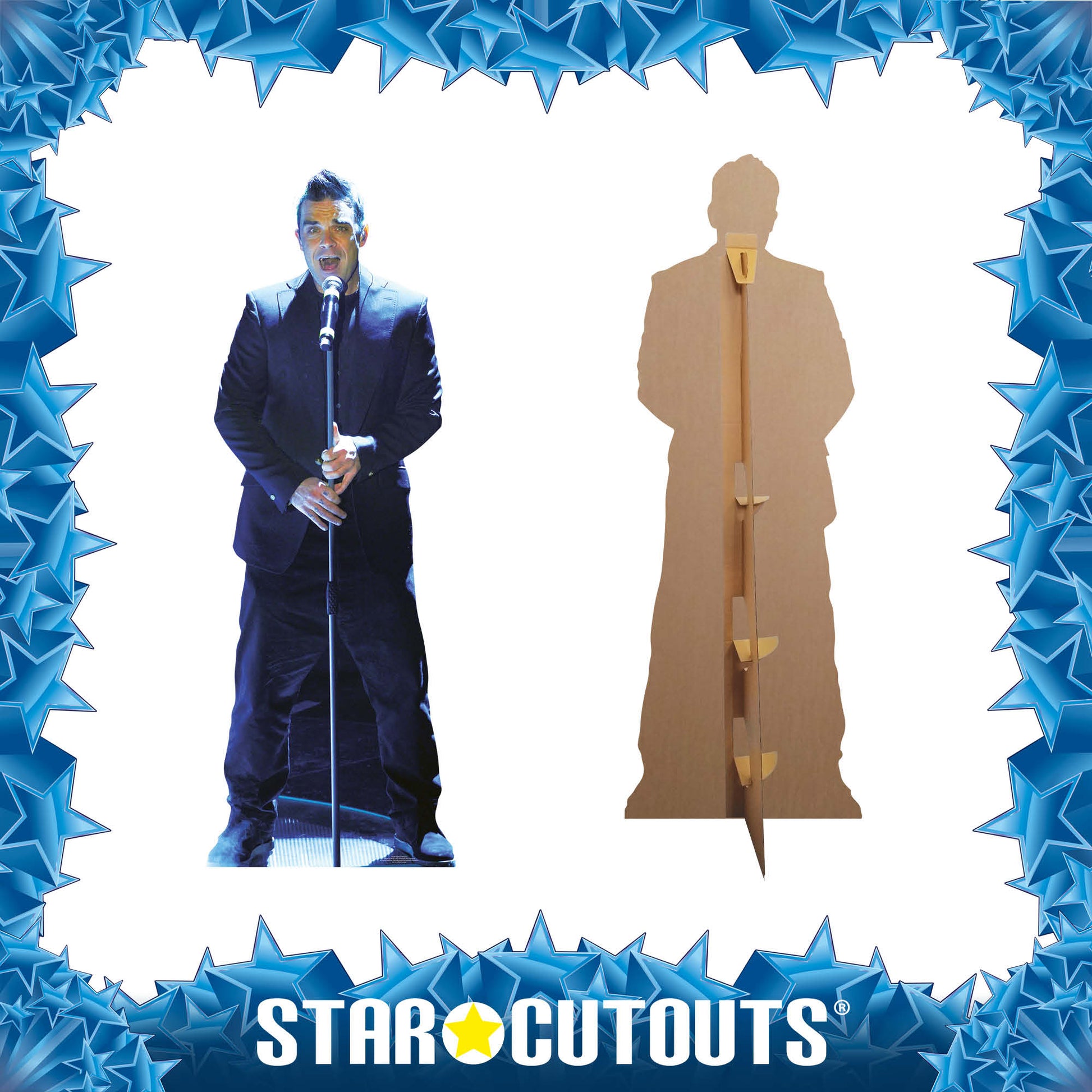 Robbie Williams Cardboard Cutout - mycardboardcutout