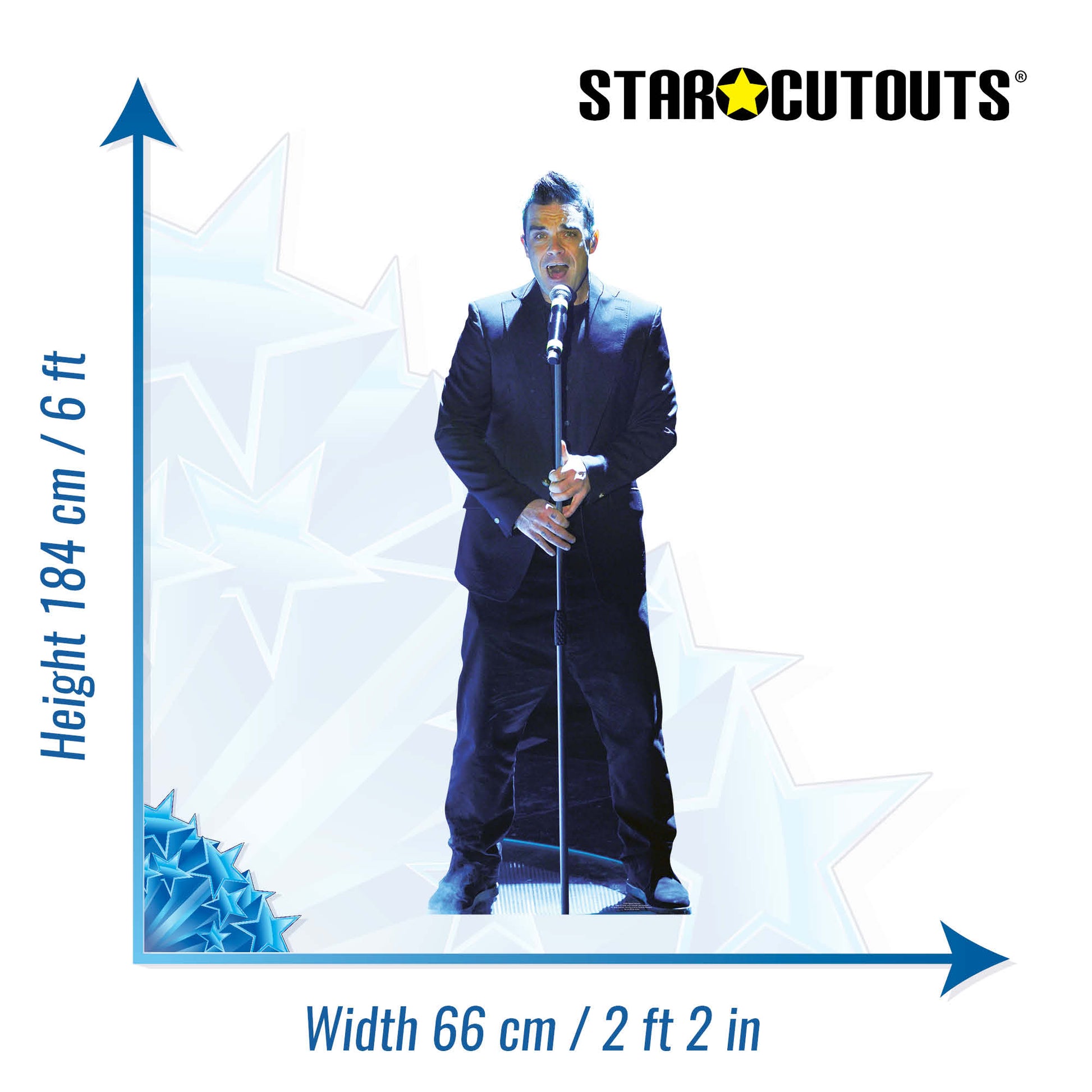 Robbie Williams Cardboard Cutout - mycardboardcutout