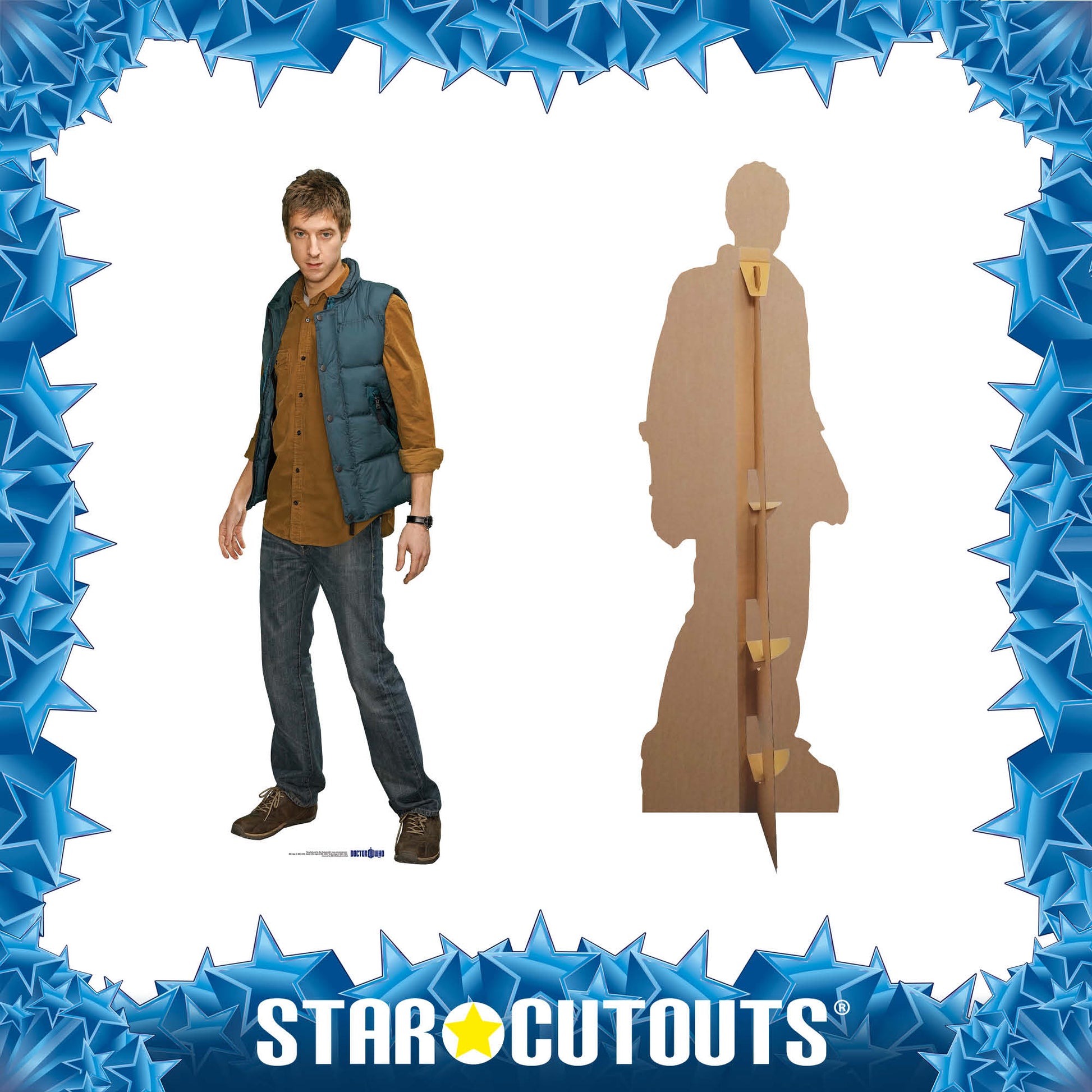 Rory Body Warmer Cardboard Cutout - mycardboardcutout