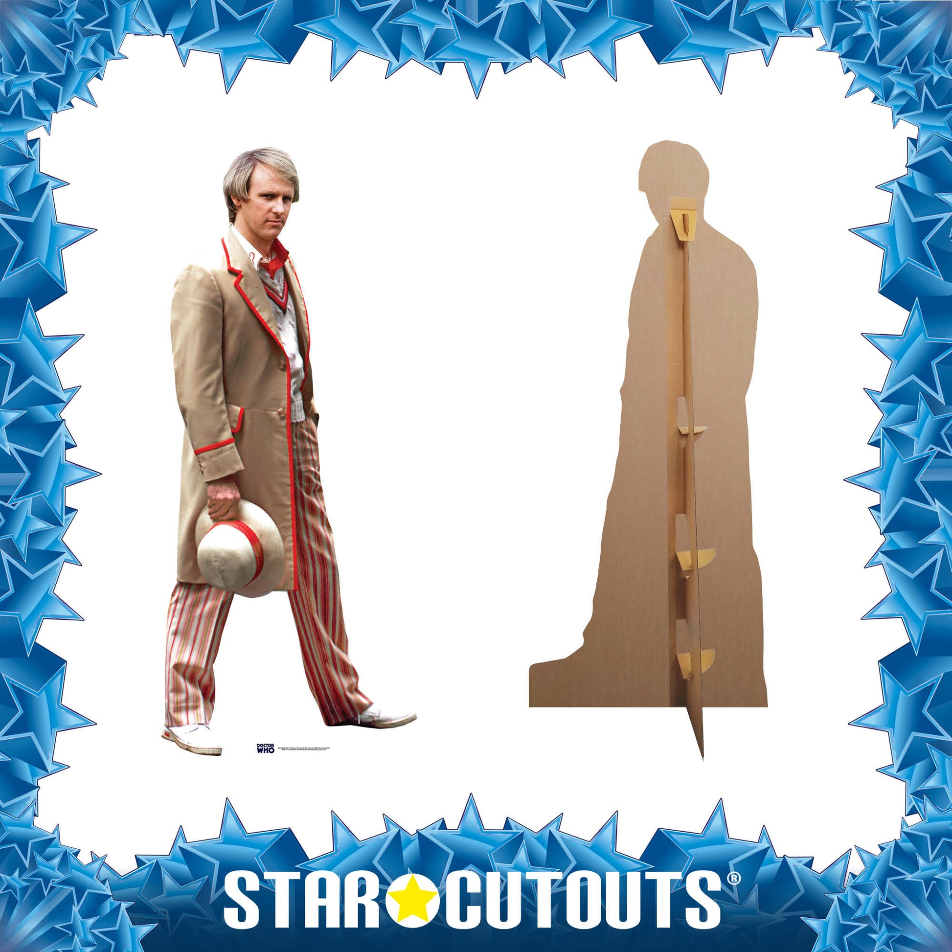 Peter Davison Fith Doctor Cardboard Cutout - mycardboardcutout