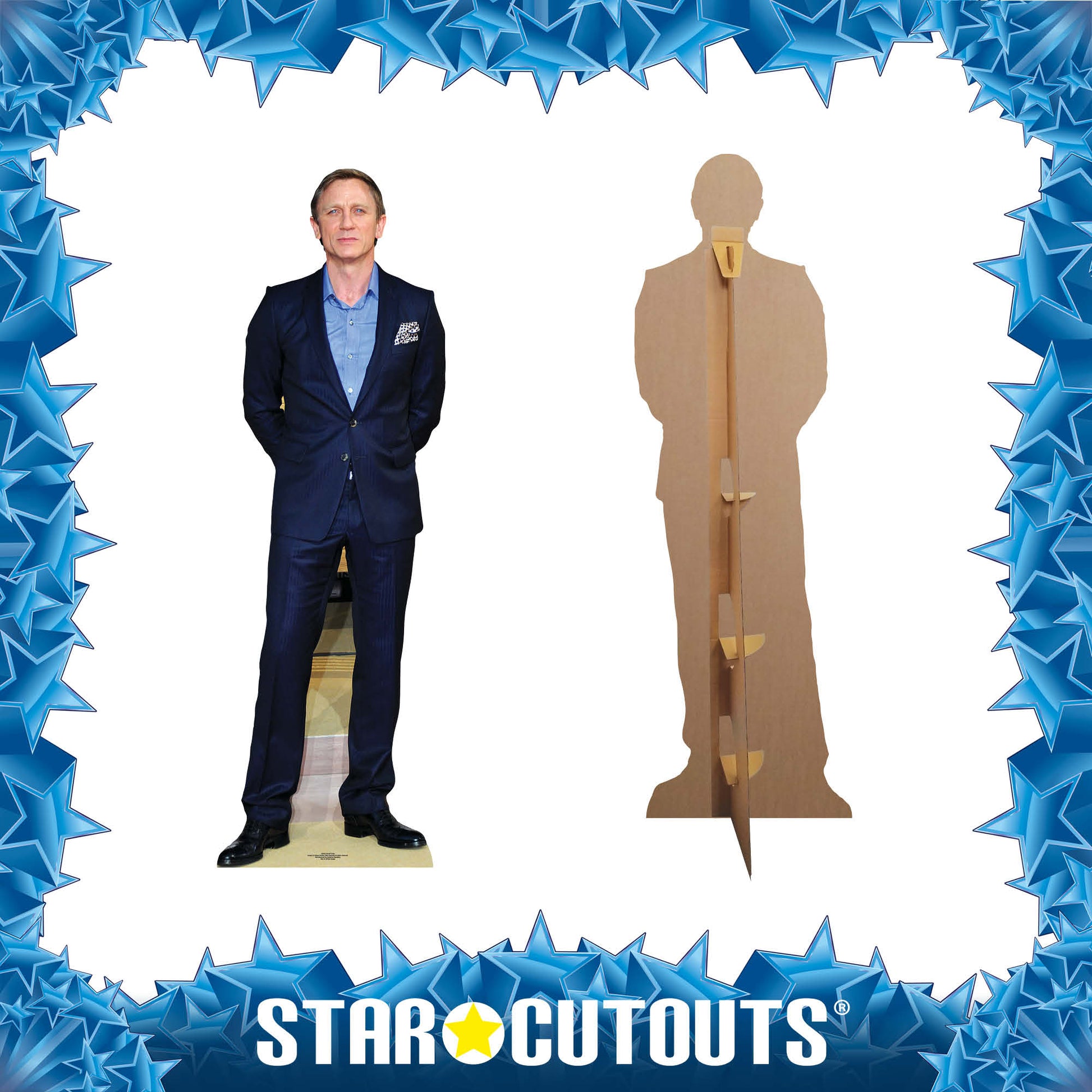 Daniel Craig Cardboard Cutout Lifesize - mycardboardcutout