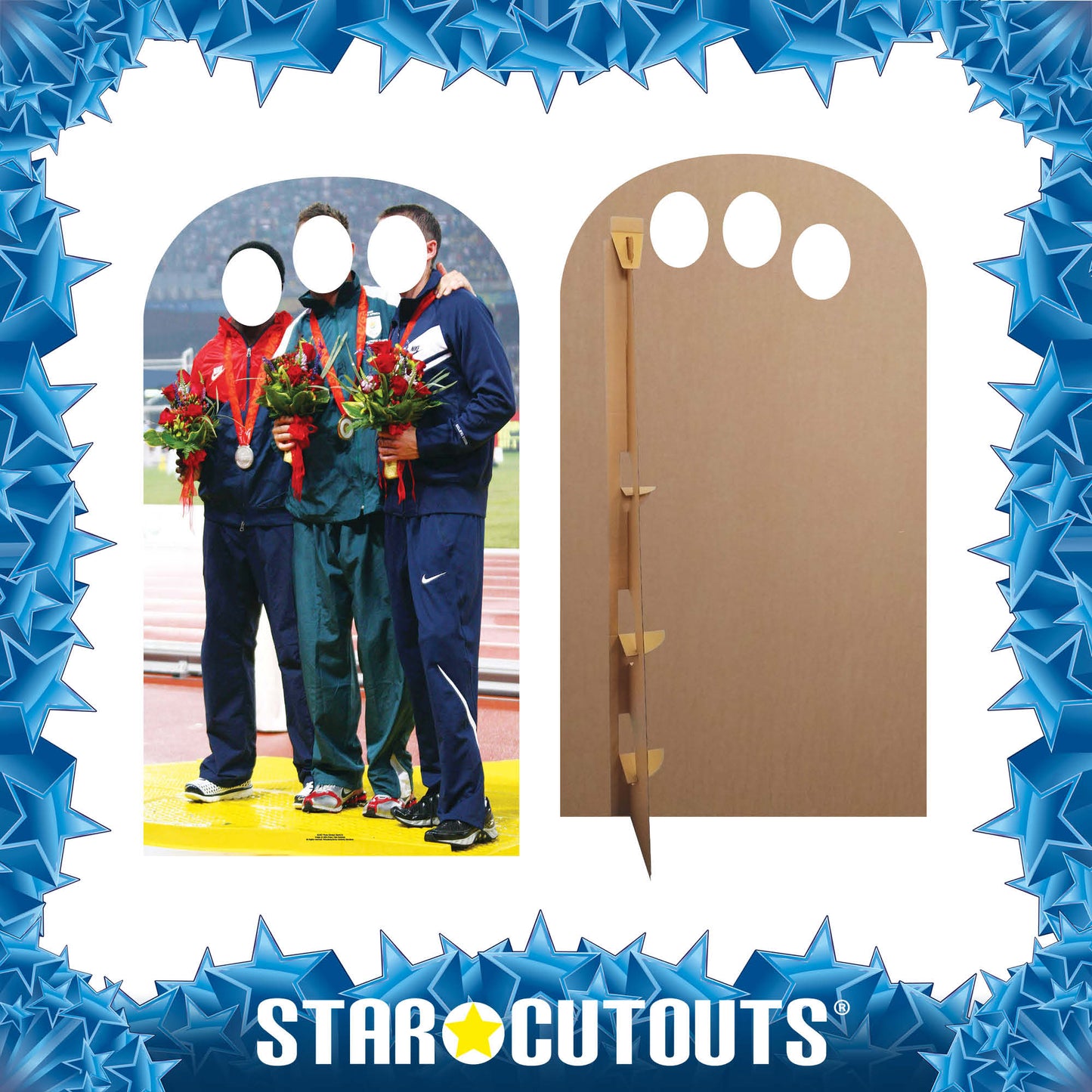 Olympic Photo Stand-In Cardboard Cutout - mycardboardcutout