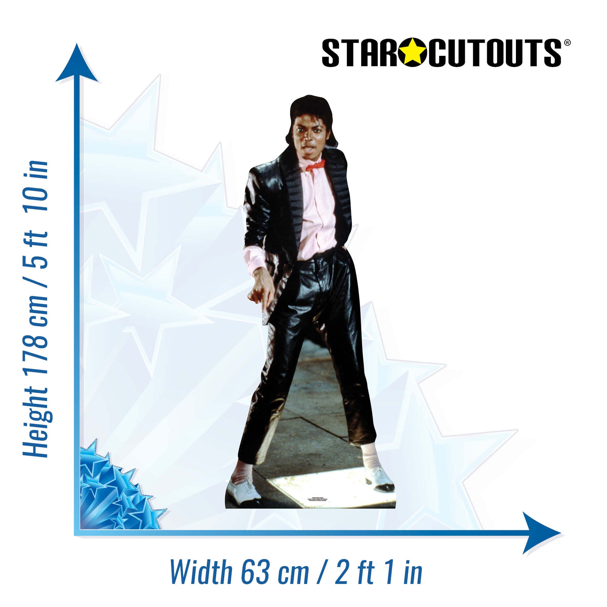 Michael Jackson Cardboard Cutout - mycardboardcutout