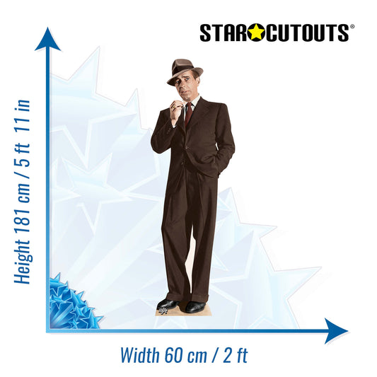 Humphrey Bogart Cardboard Cutout - mycardboardcutout