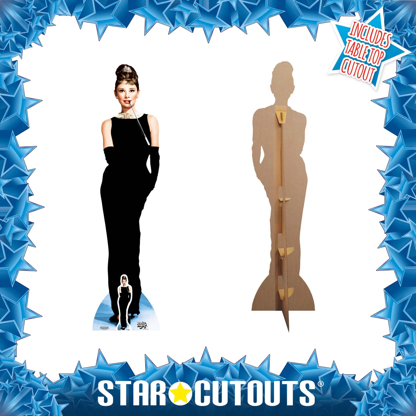 Audrey Hepburn Cardboard Cutout - mycardboardcutout