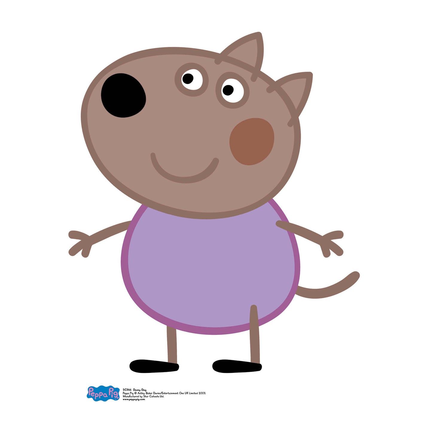 Danny Dog Star Mini Cutout Cardboard Cutout - mycardboardcutout