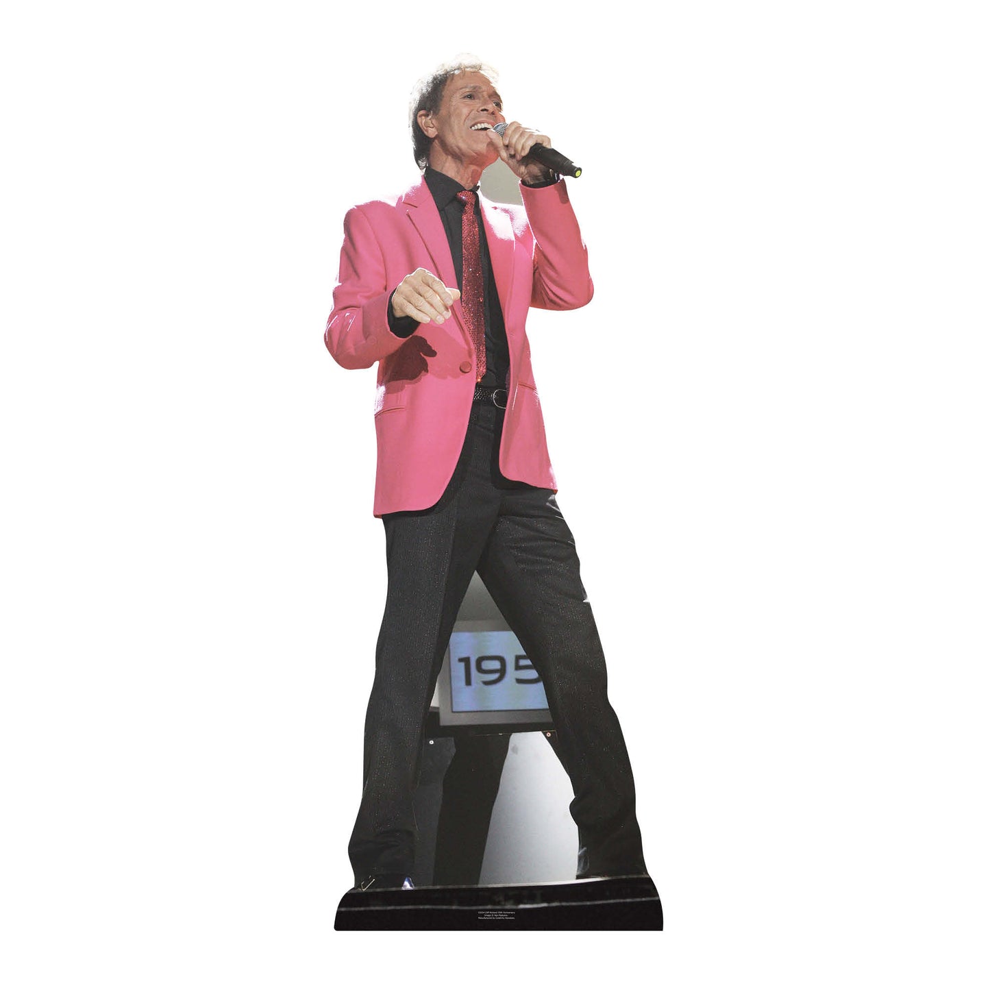 Cliff Richard Cardboard Cutout Anniversary Pink Jacket - mycardboardcutout