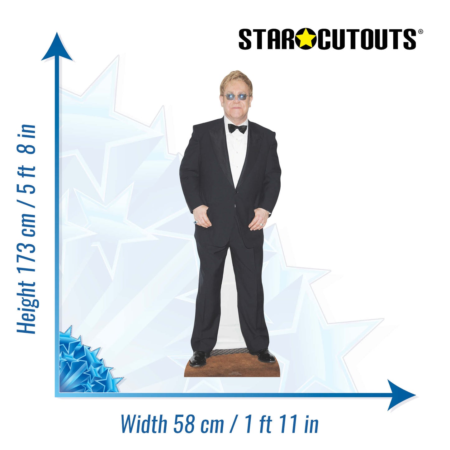 Elton John Cardboard Cutout - mycardboardcutout