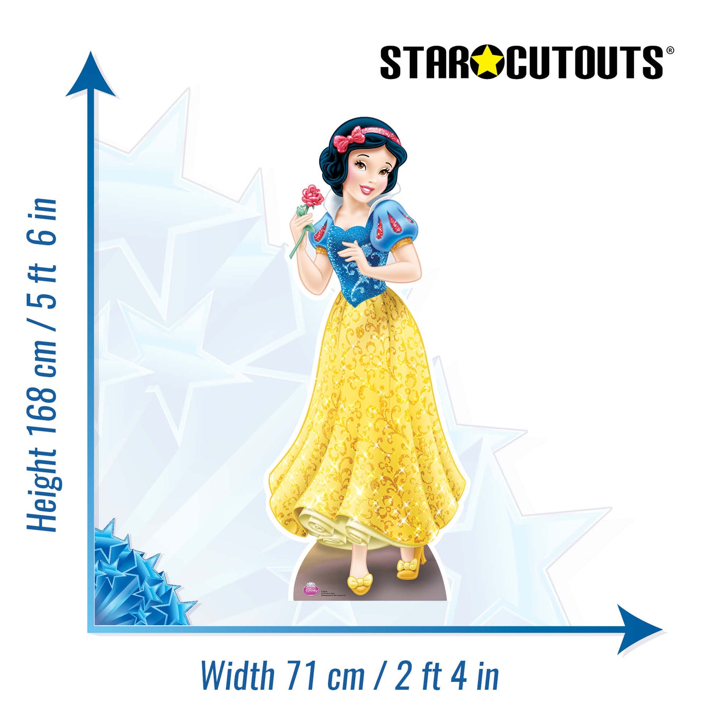 Official Princess Snow White Cardboard Cutout