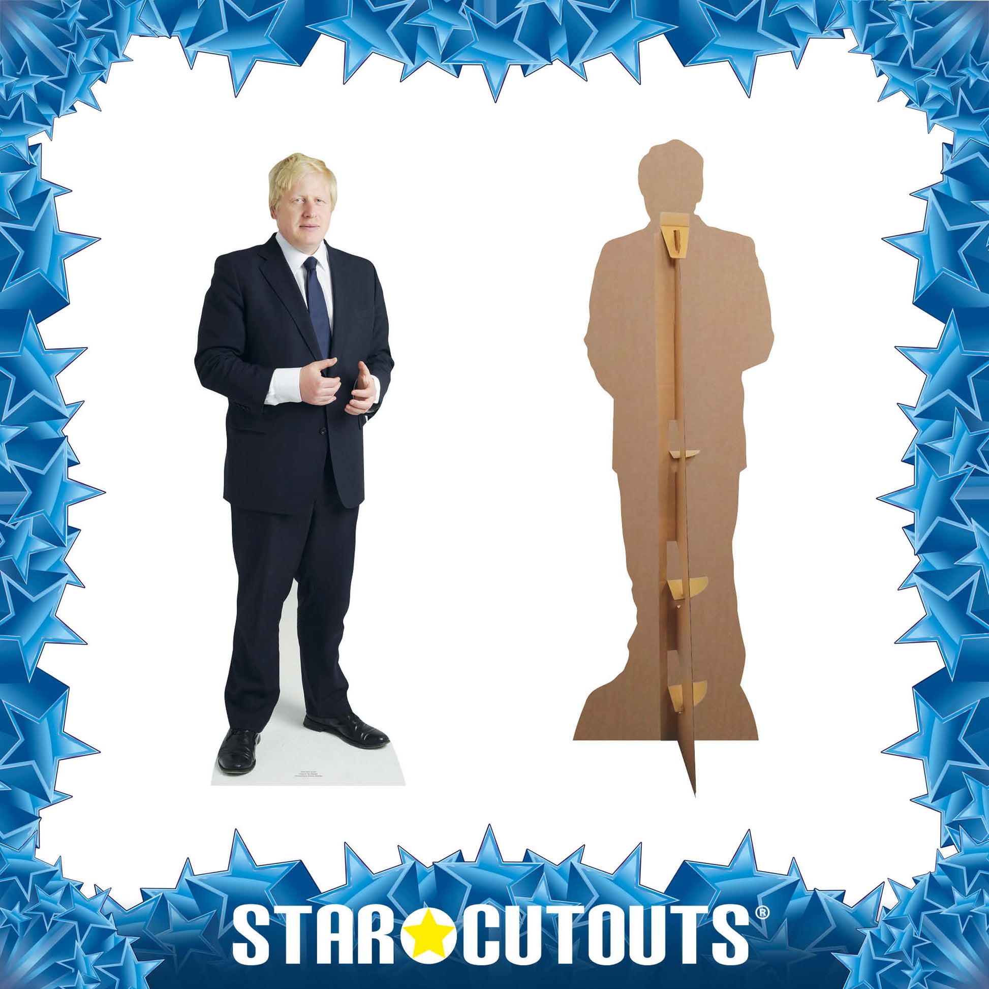 Boris Johnson Cardboard Cutout Politician - mycardboardcutout