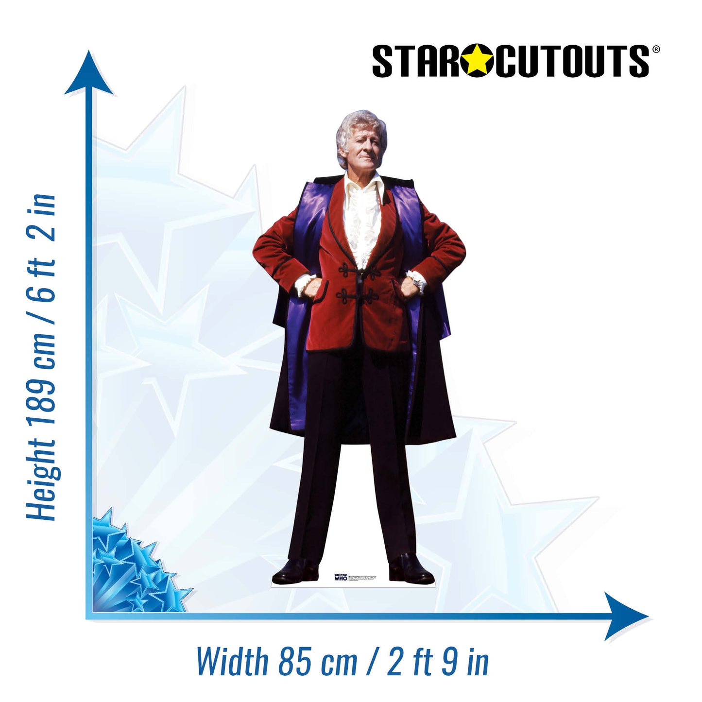 John Pertwee Cardboard Cutout - mycardboardcutout