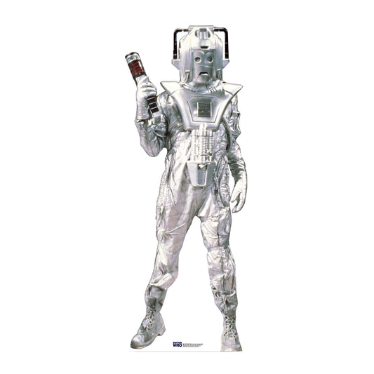 SC567 Classic Cyberman Earth Shock Style Cardboard Cutout - mycardboardcutout