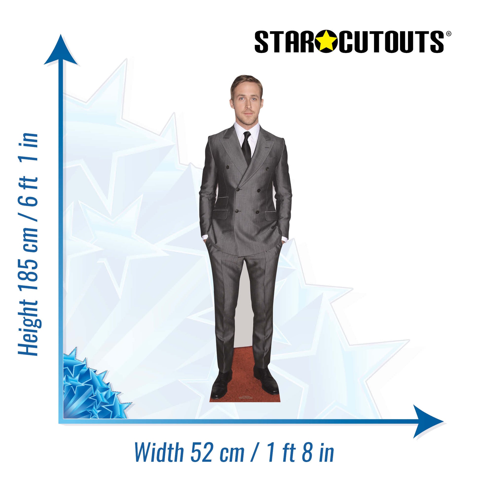 Ryan Gosling Cardboard Cutout - mycardboardcutout