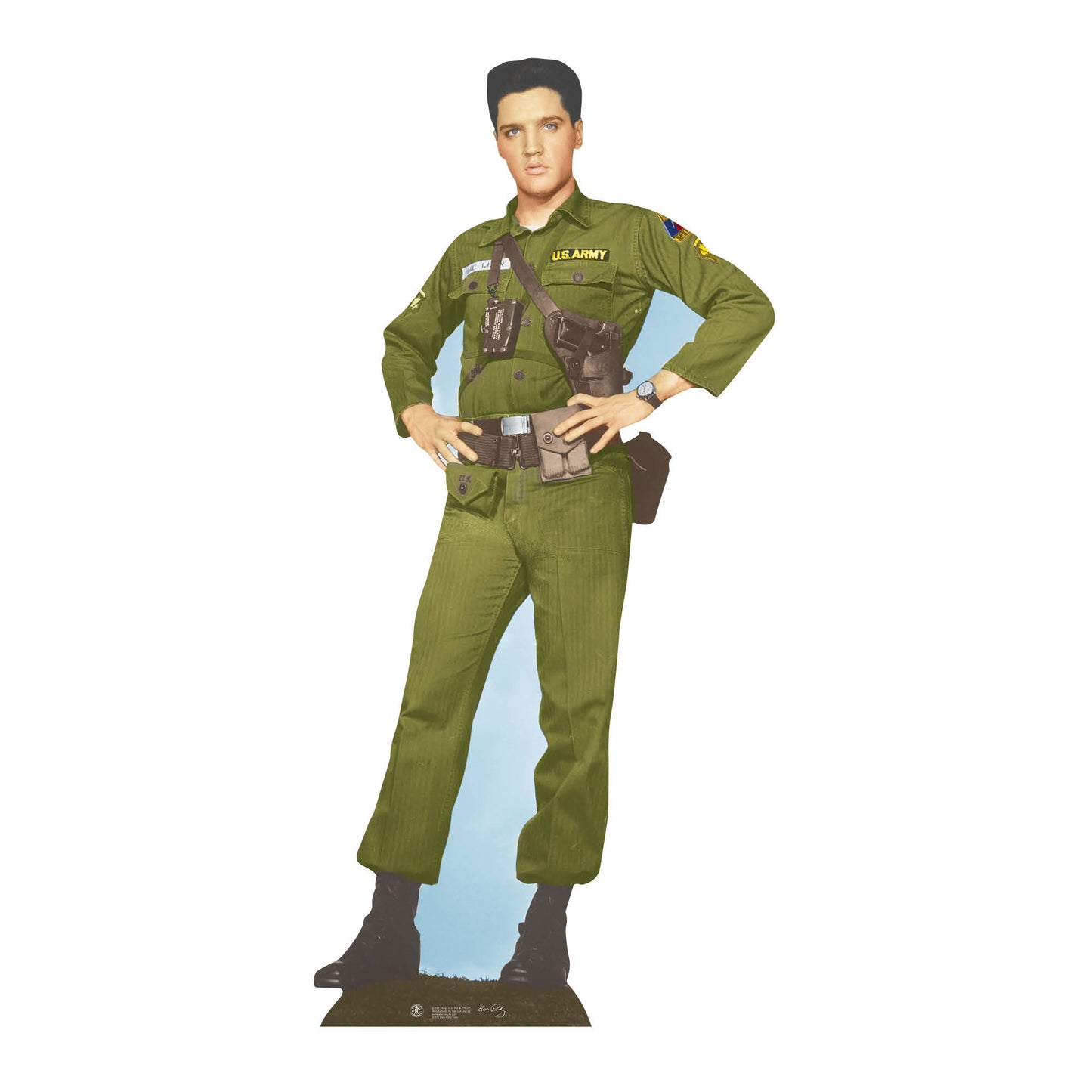 Elvis GI Blues Army Cardboard Cutout - mycardboardcutout