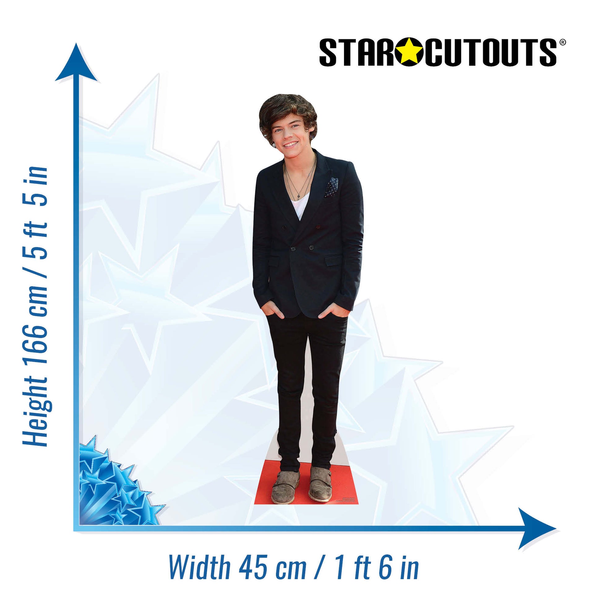 Harry Styles Boyband Cardboard Cutout - mycardboardcutout