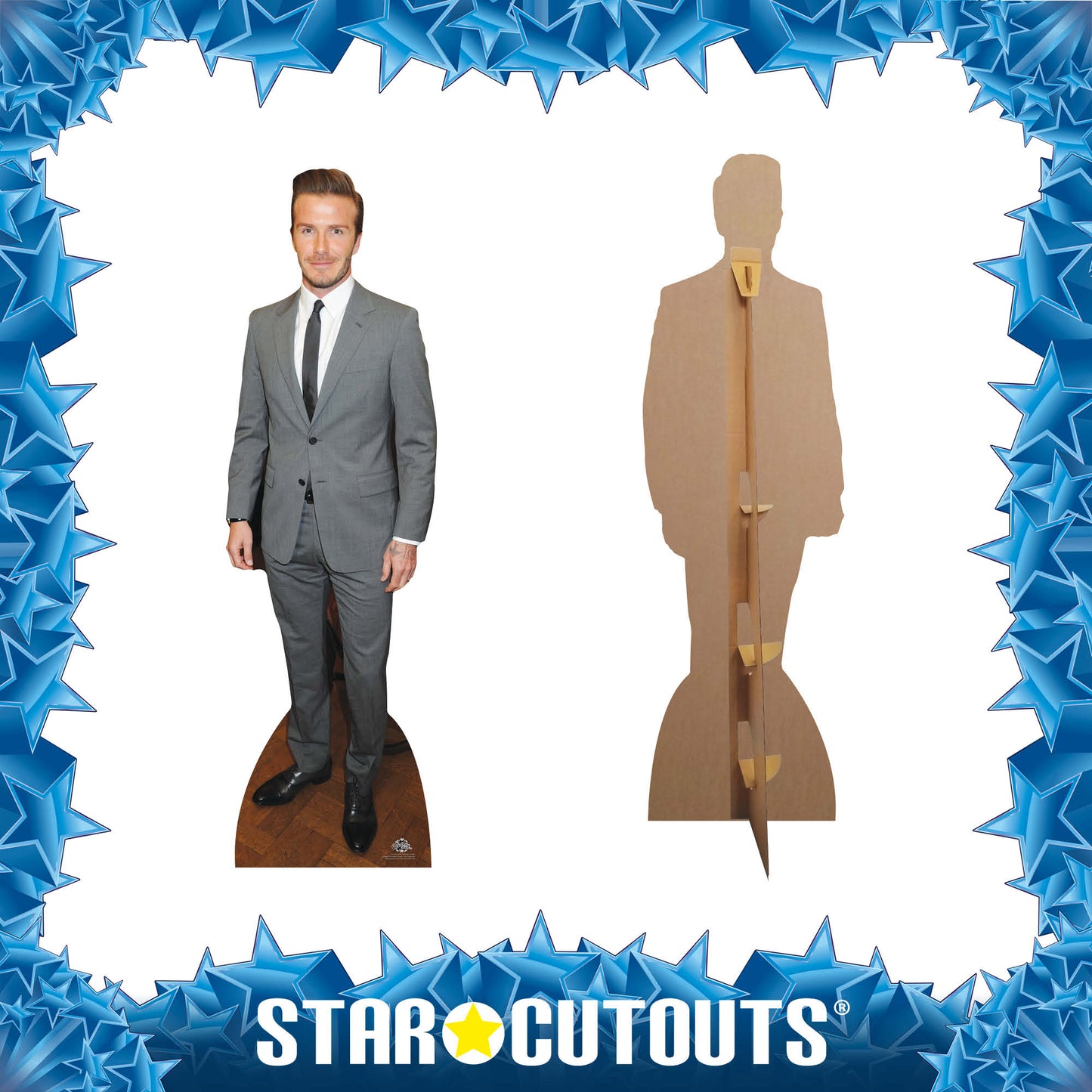 David Beckham Suit Cardboard Cutout - mycardboardcutout