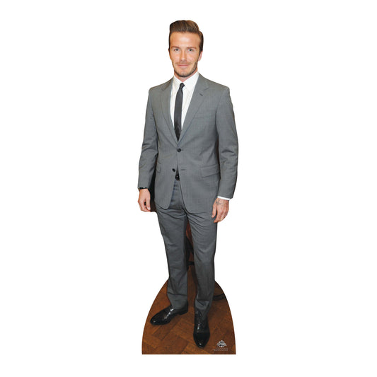 David Beckham Suit Cardboard Cutout - mycardboardcutout