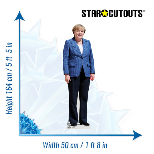 German Chancellor Angela Merkel Cardboard Cutout Politician - mycardboardcutout