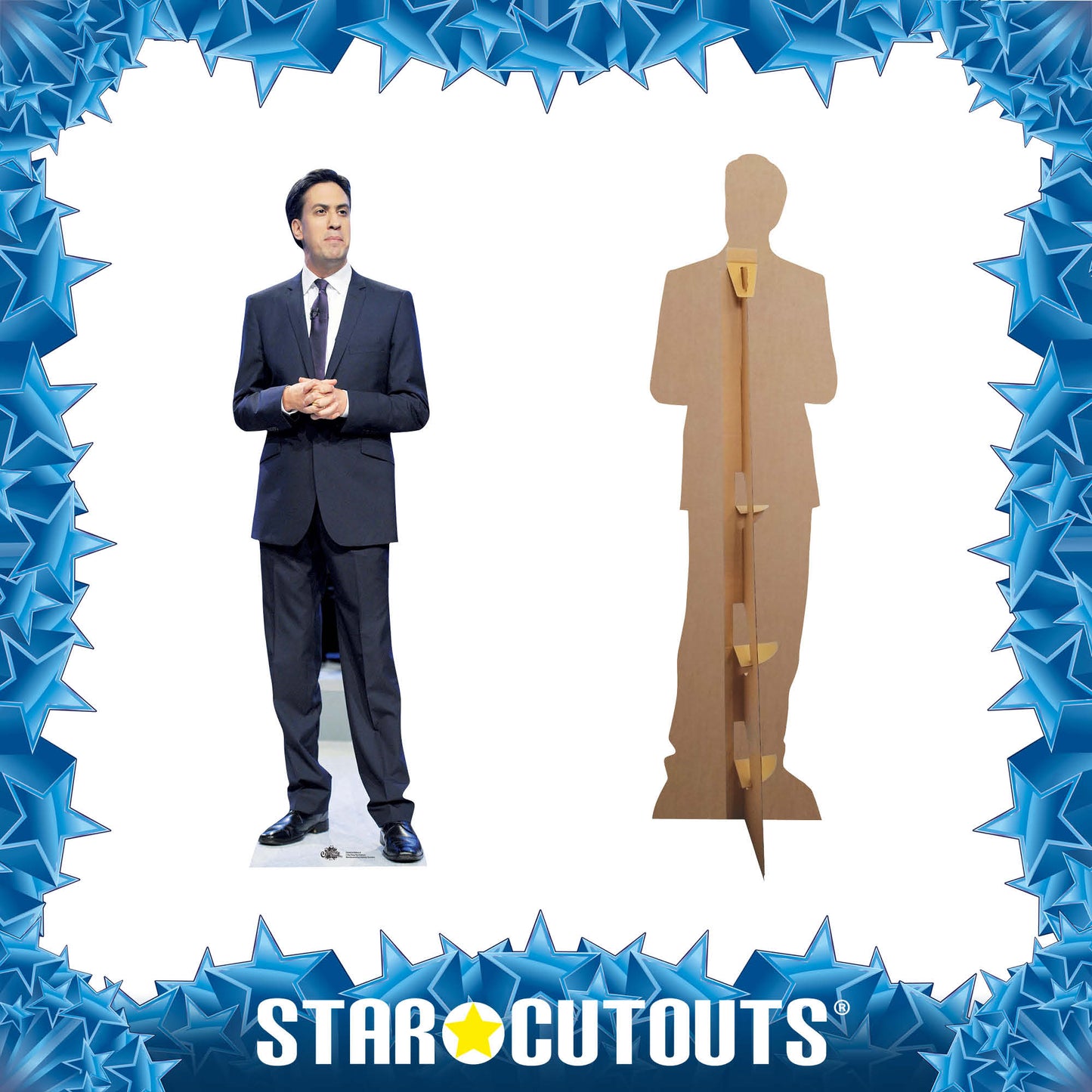 Ed Miliband Cardboard Cutout Politician
