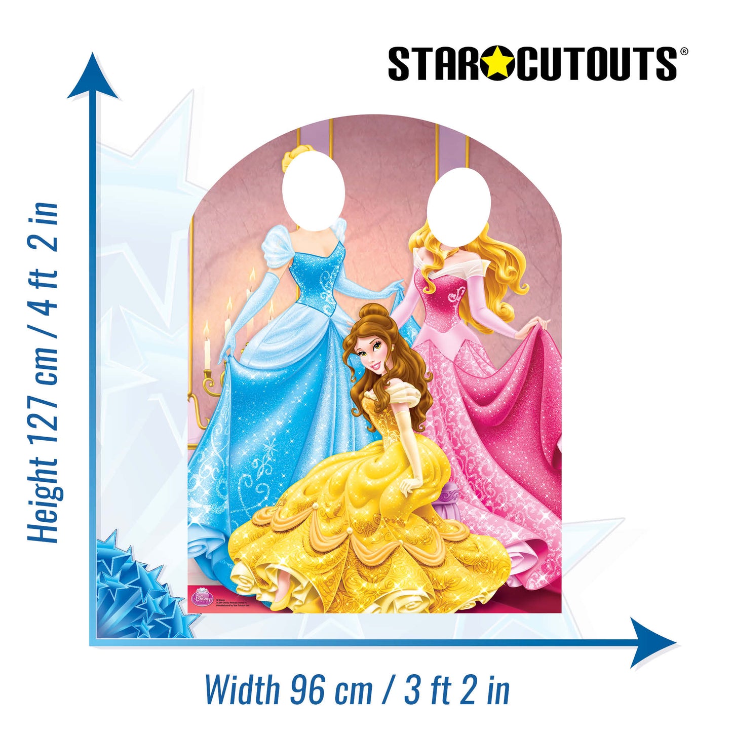 Official Princess Stand In Cardboard Cutout