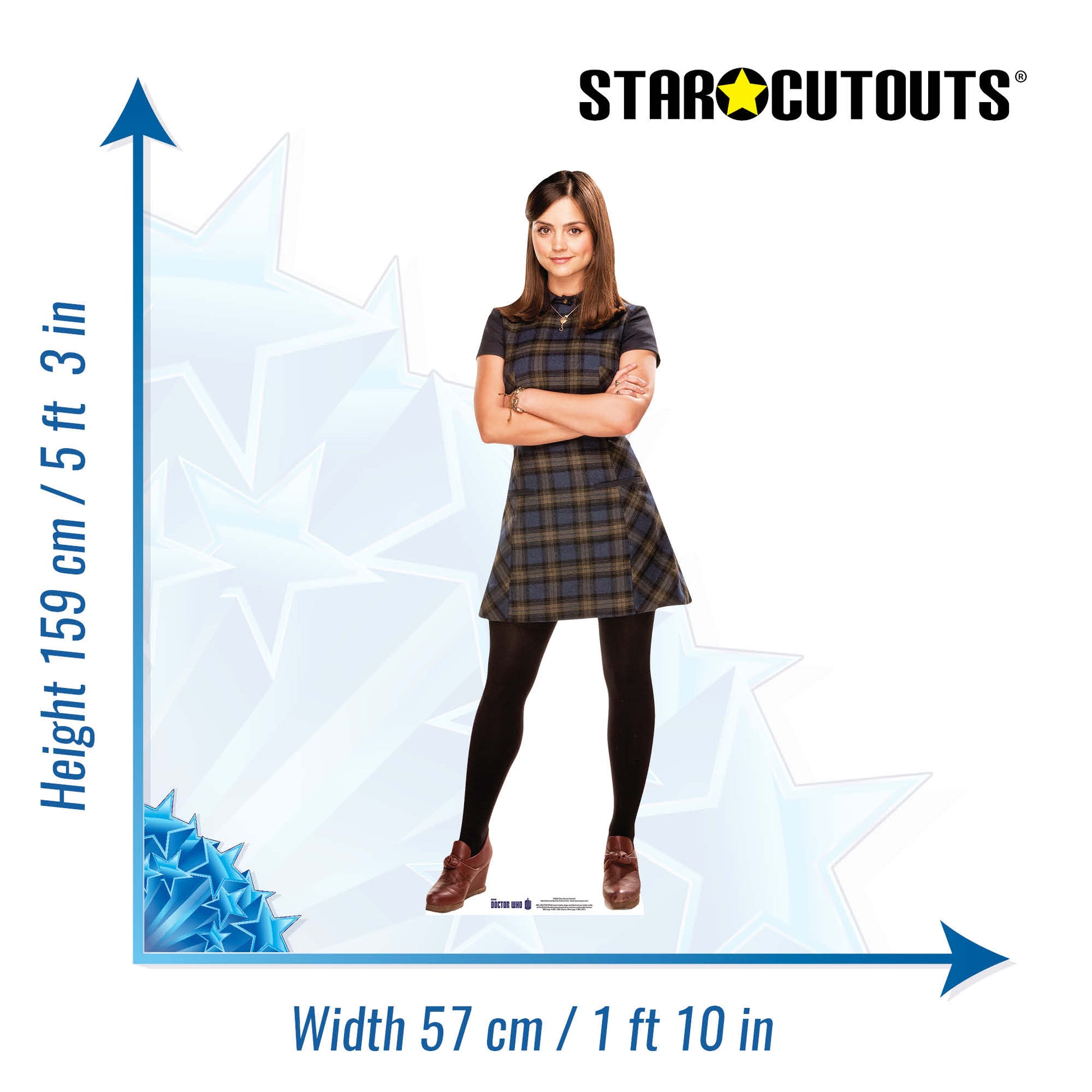 Clara Oswin Oswald Cardboard Cutout - mycardboardcutout