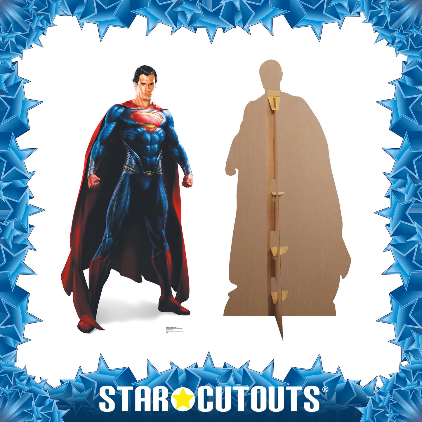 Superman Man of Steel Henry Cavill Cardboard Cutout - mycardboardcutout