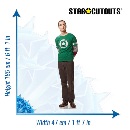 Dr Sheldon Cooper Big Bang Theory Cardboard Cutout Lifesize - mycardboardcutout