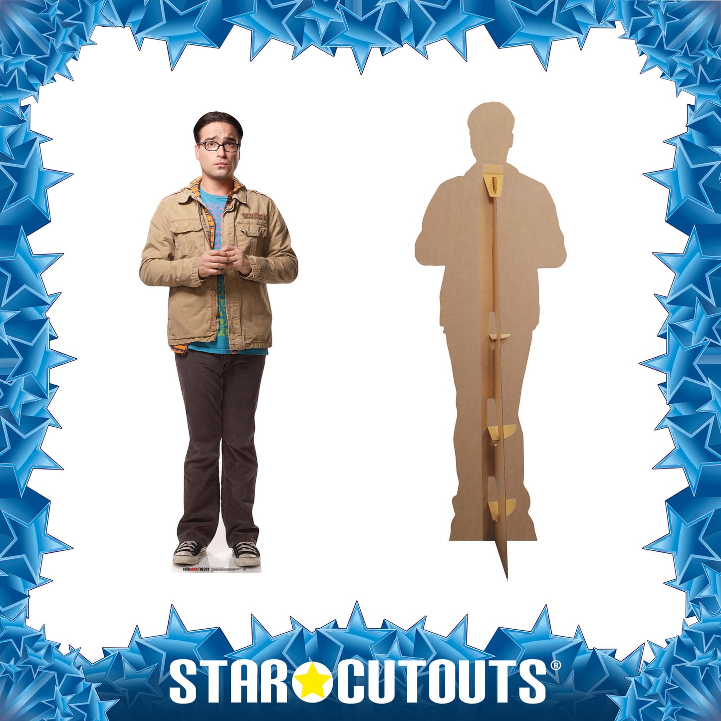 Dr Leonard Hofstadter Big Bang Theory Cardboard Cutout Lifesize - mycardboardcutout
