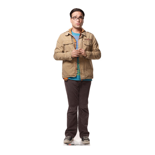 Dr Leonard Hofstadter Big Bang Theory Cardboard Cutout Lifesize - mycardboardcutout