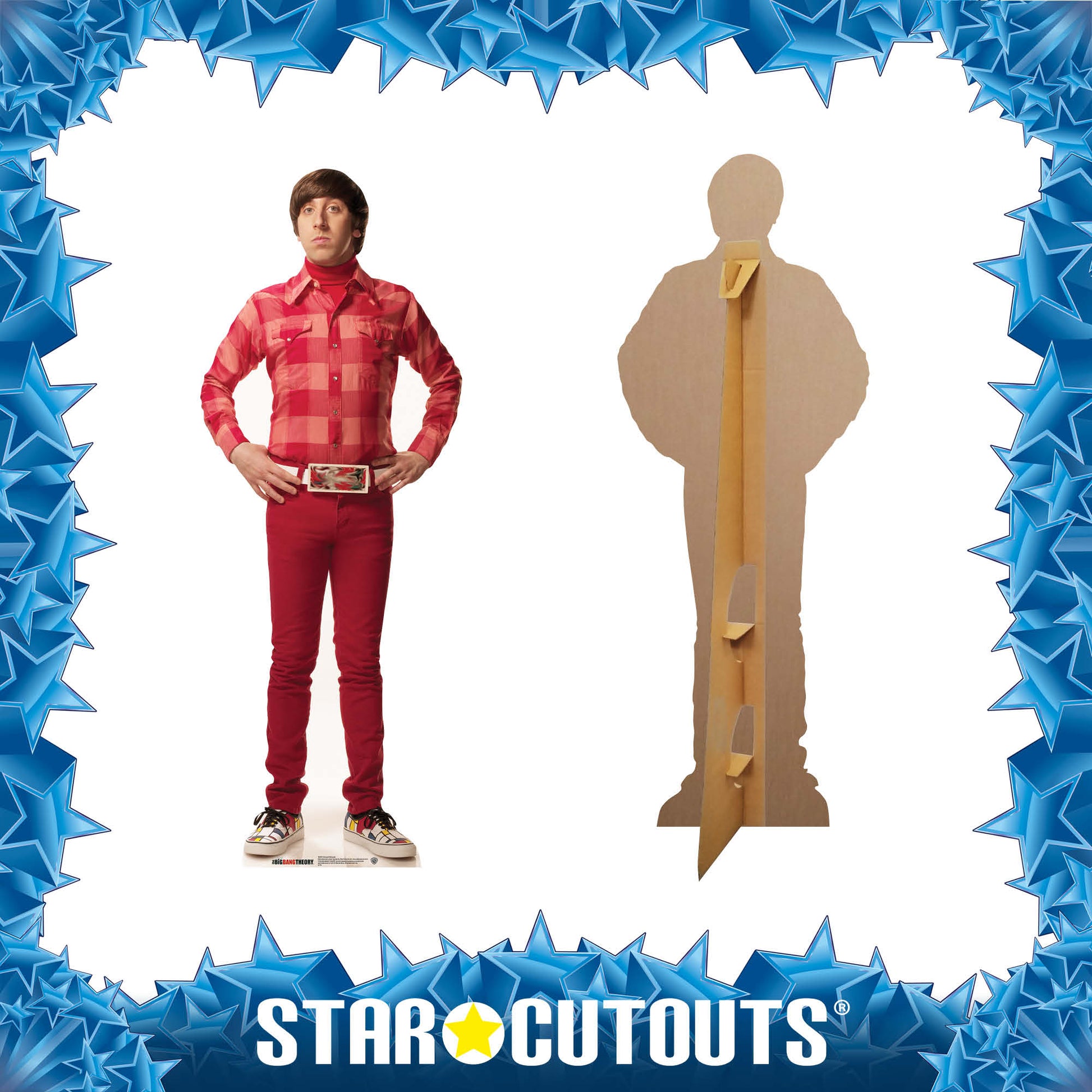 Howard Wolowitz Big Bang Theory Cardboard Cutout Lifesize - mycardboardcutout