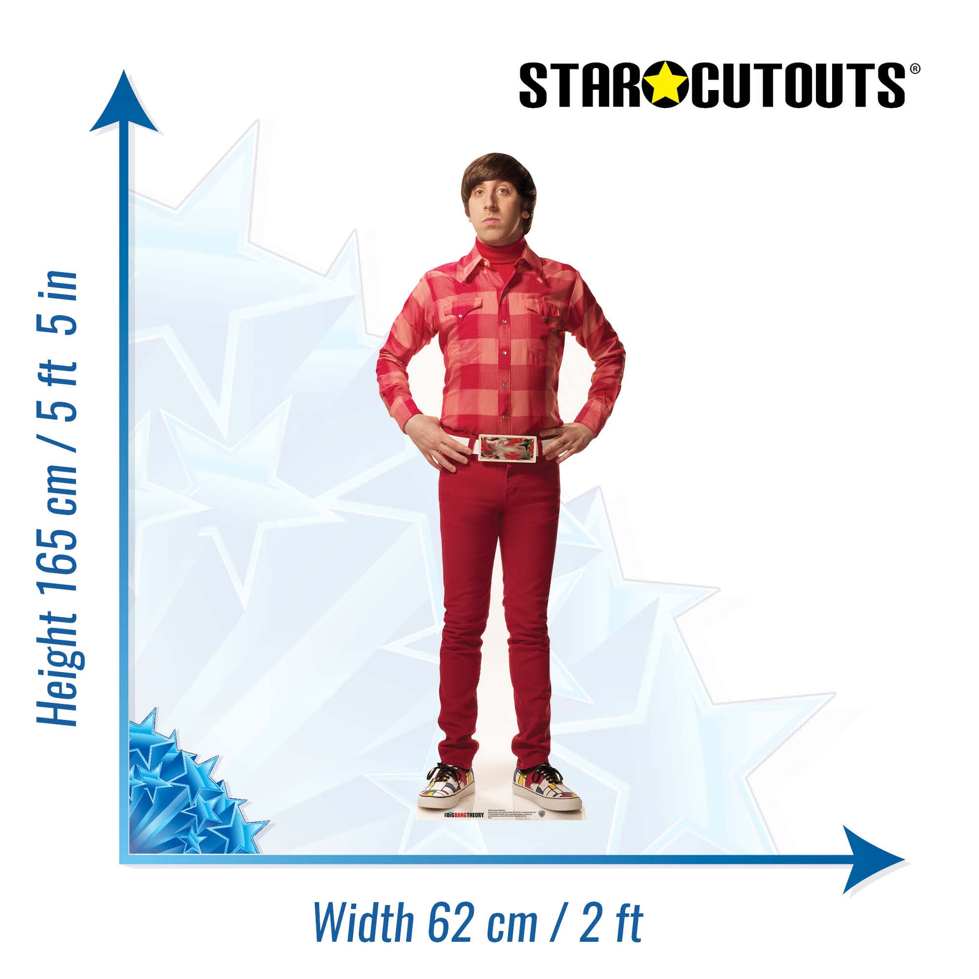 Howard Wolowitz Big Bang Theory Cardboard Cutout Lifesize - mycardboardcutout