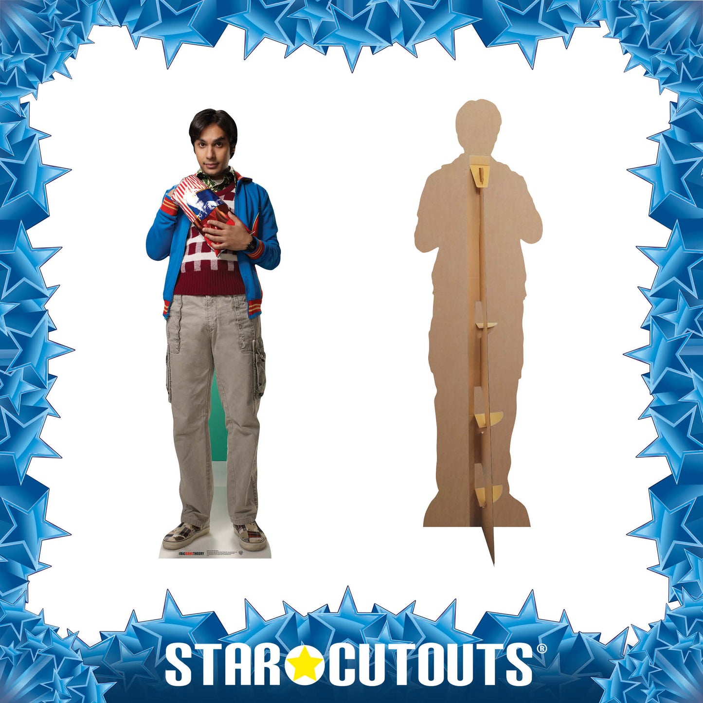 Dr Raj Koothrappali Big Bang Theory Cardboard Cutout Lifesize - mycardboardcutout