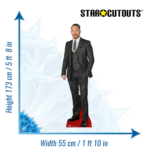 Tom Hardy Smile Cardboard Cutout - mycardboardcutout