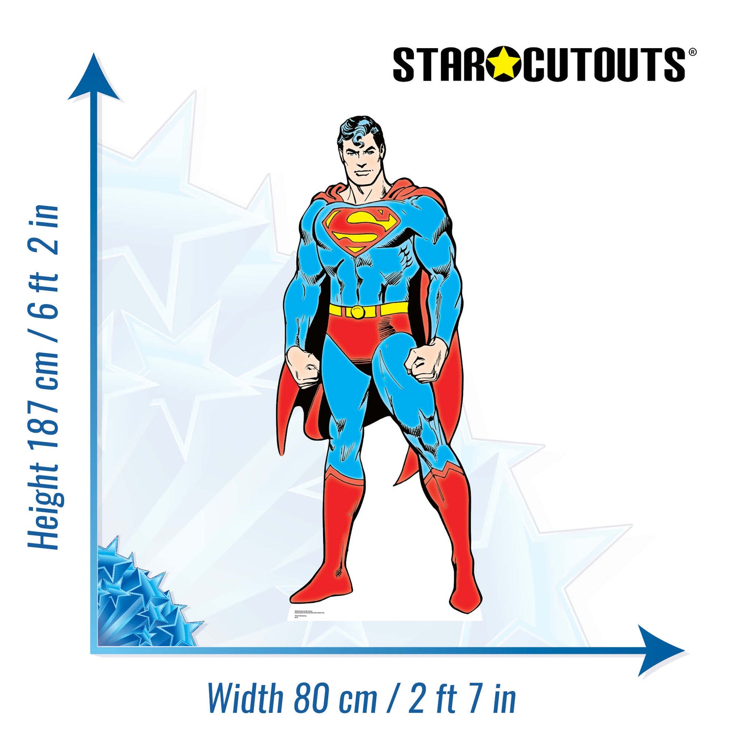 Superman DC Comics Cardboard Cutout
