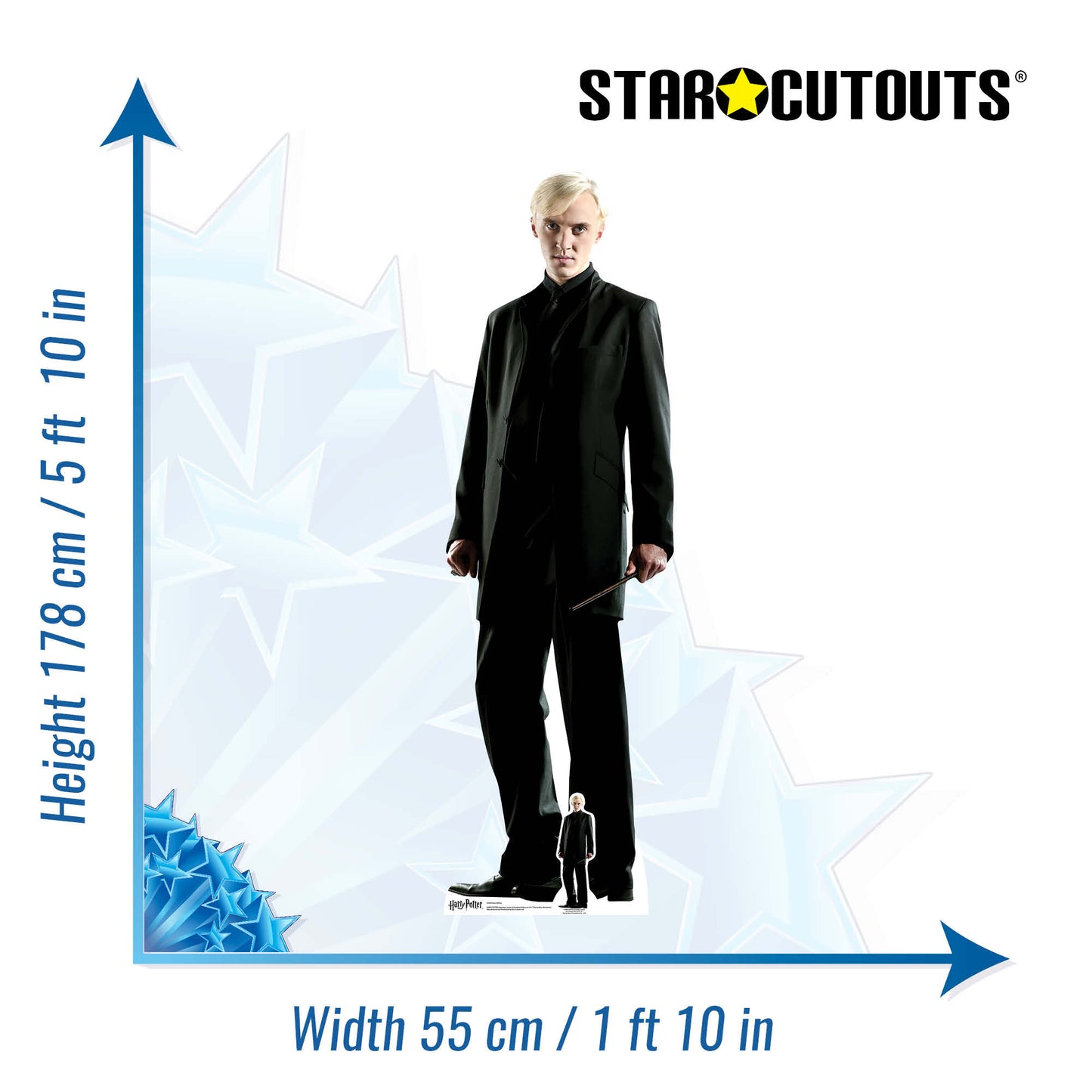 Draco Malfoy Cardboard Cutout Lifesize - mycardboardcutout