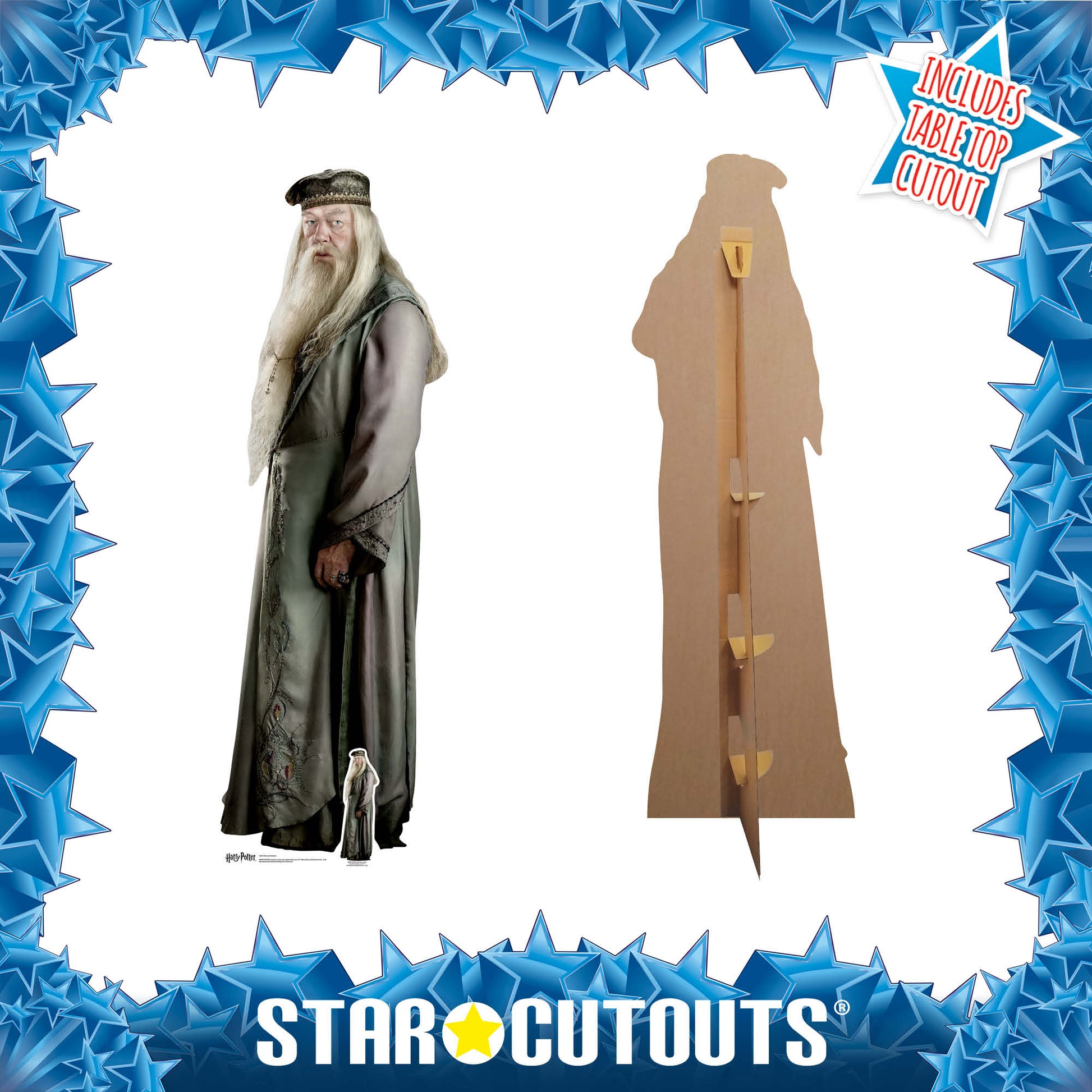 Harry Potter Albus Dumbledore Cardboard Cutout Lifesize - mycardboardcutout