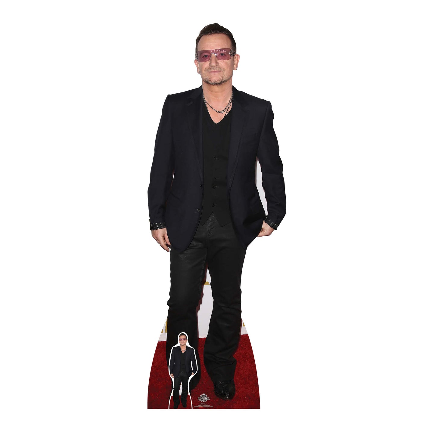 Bono Lifesize Cardboard Cutout - mycardboardcutout