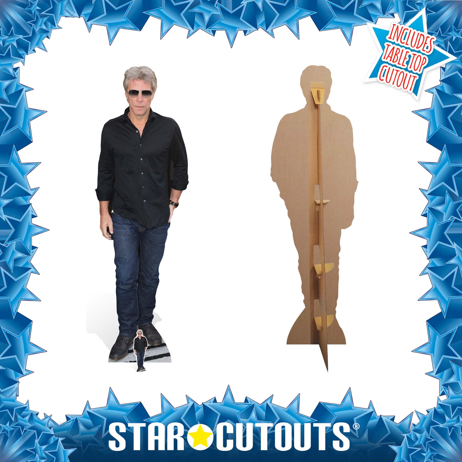 Jon Bon Jovi Cardboard Cutout - mycardboardcutout