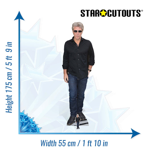 Jon Bon Jovi Cardboard Cutout - mycardboardcutout