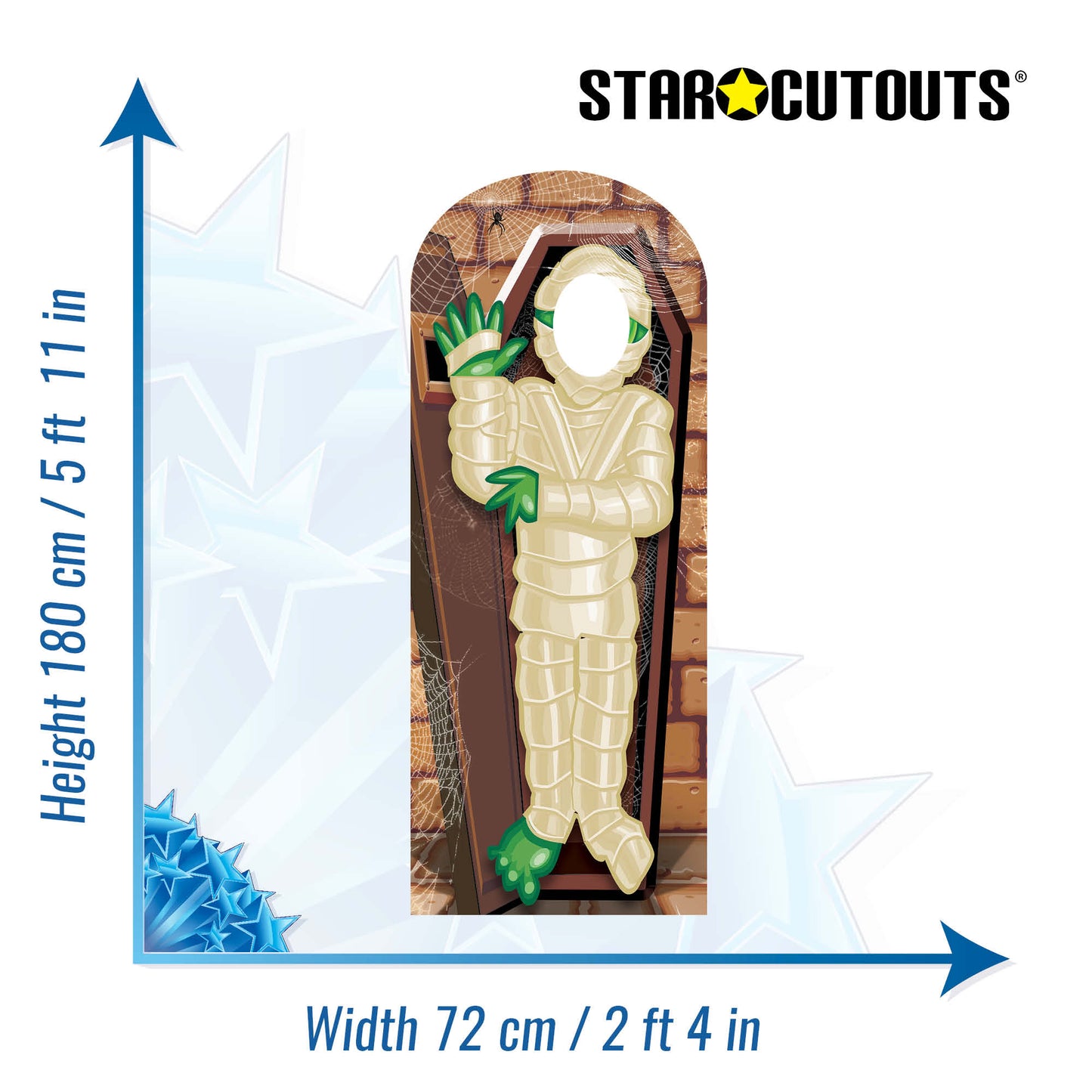 Mummy Stand In Cardboard Cutout Lifesize - mycardboardcutout