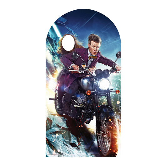 The Doctor and Clara Stand In Cardboard Cutout - mycardboardcutout