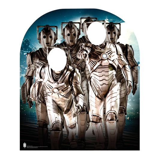 SC661 Cyberman Stand In child Cardboard Cutout - mycardboardcutout