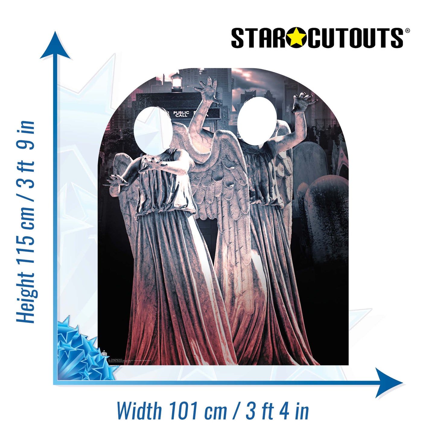 Weeping Angel SI child Cardboard Cutout - mycardboardcutout